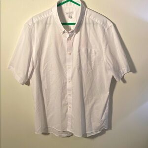 Men's White Short Sleeve Shirt
